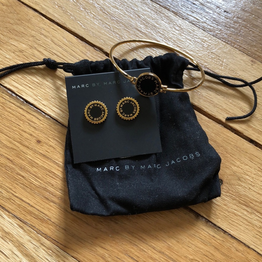 Marc Jacobs bracelet and earrings
